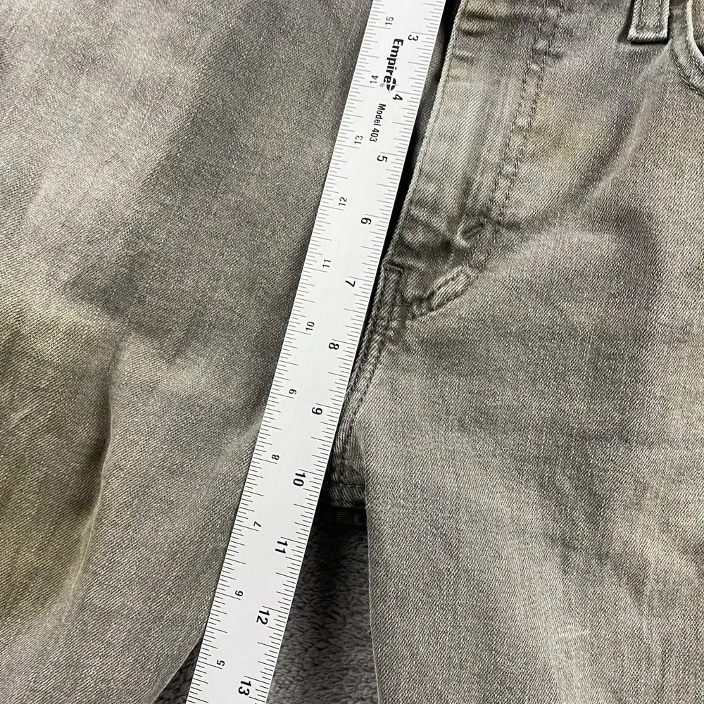 Levis 502 Taper Fit Jeans‎ Mens 32x29 Gray Mid Rise
